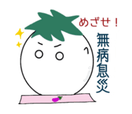 Japanese useful idioms with eggplant sticker #11235007