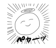 Funny angels sticker #11235273