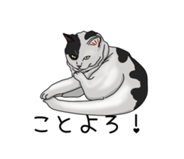 hukidasi nekodarake sticker #11235421