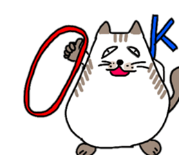 Daily conversation of Fat cat Hassaku sticker #11235596