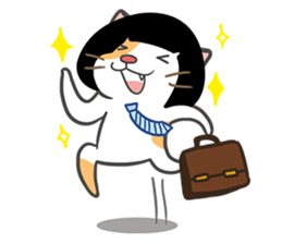 Good Cat Ver.3 Salaryman sticker #11236393