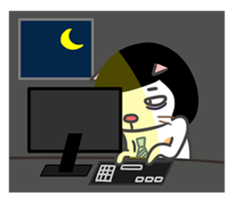 Good Cat Ver.3 Salaryman sticker #11236395