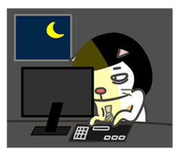 Good Cat Ver.3 Salaryman sticker #11236395