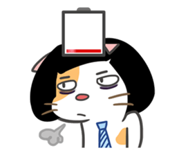 Good Cat Ver.3 Salaryman sticker #11236396