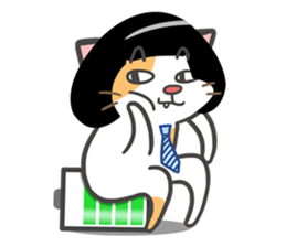 Good Cat Ver.3 Salaryman sticker #11236399