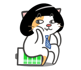 Good Cat Ver.3 Salaryman sticker #11236399