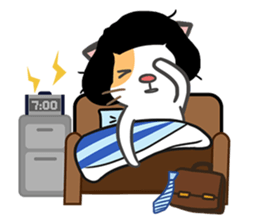 Good Cat Ver.3 Salaryman sticker #11236402