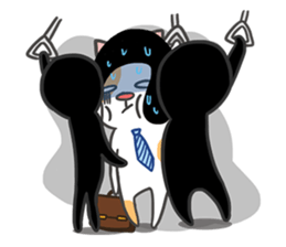 Good Cat Ver.3 Salaryman sticker #11236405