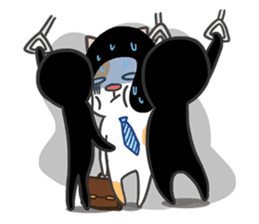 Good Cat Ver.3 Salaryman sticker #11236405