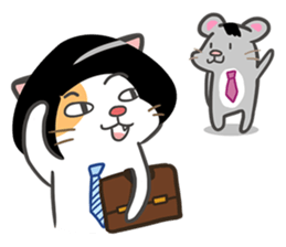 Good Cat Ver.3 Salaryman sticker #11236407