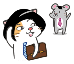 Good Cat Ver.3 Salaryman sticker #11236407