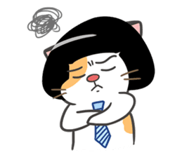Good Cat Ver.3 Salaryman sticker #11236416