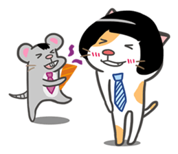 Good Cat Ver.3 Salaryman sticker #11236419