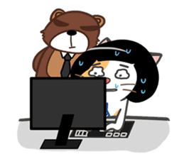 Good Cat Ver.3 Salaryman sticker #11236420
