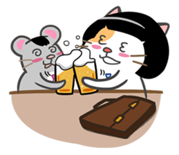Good Cat Ver.3 Salaryman sticker #11236421
