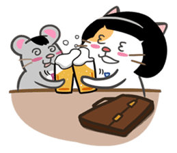 Good Cat Ver.3 Salaryman sticker #11236421