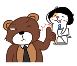 Good Cat Ver.3 Salaryman sticker #11236422