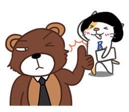 Good Cat Ver.3 Salaryman sticker #11236422