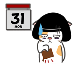 Good Cat Ver.3 Salaryman sticker #11236427