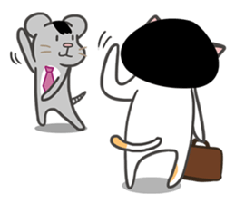 Good Cat Ver.3 Salaryman sticker #11236430