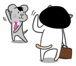 Good Cat Ver.3 Salaryman sticker #11236430