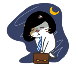 Good Cat Ver.3 Salaryman sticker #11236431