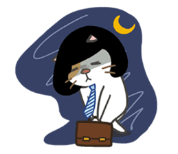 Good Cat Ver.3 Salaryman sticker #11236431