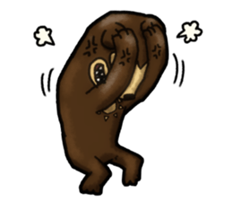 The Sun bear(No Lines) sticker #11236609