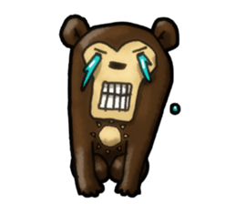 The Sun bear(No Lines) sticker #11236612