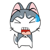 Est the funny cat sticker #11237276