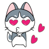 Est the funny cat sticker #11237277