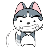 Est the funny cat sticker #11237278