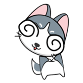 Est the funny cat sticker #11237279