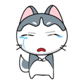 Est the funny cat sticker #11237280