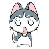 Est the funny cat sticker #11237281
