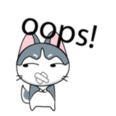 Est the funny cat sticker #11237290
