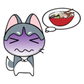 Est the funny cat sticker #11237291