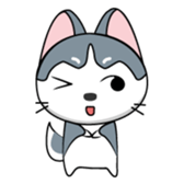 Est the funny cat sticker #11237296