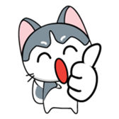 Est the funny cat sticker #11237297