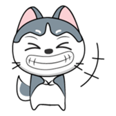 Est the funny cat sticker #11237299