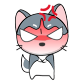 Est the funny cat sticker #11237307