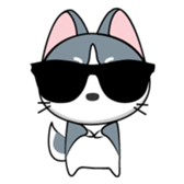 Est the funny cat sticker #11237308