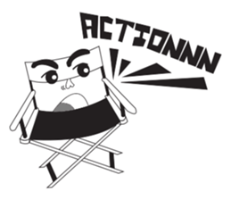 Filmmaker Gangster sticker #11237393