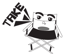 Filmmaker Gangster sticker #11237395