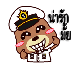 The Navy Bear 2 sticker #11237683