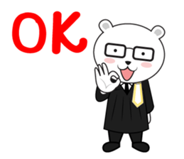 Bearie the Lawyer sticker #11237717