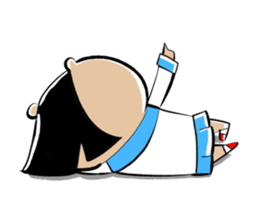 Sticker of KUMAKO and USAE sticker #11238008