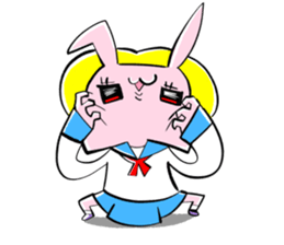 Sticker of KUMAKO and USAE sticker #11238012