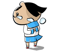 Sticker of KUMAKO and USAE sticker #11238016