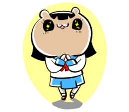 Sticker of KUMAKO and USAE sticker #11238017